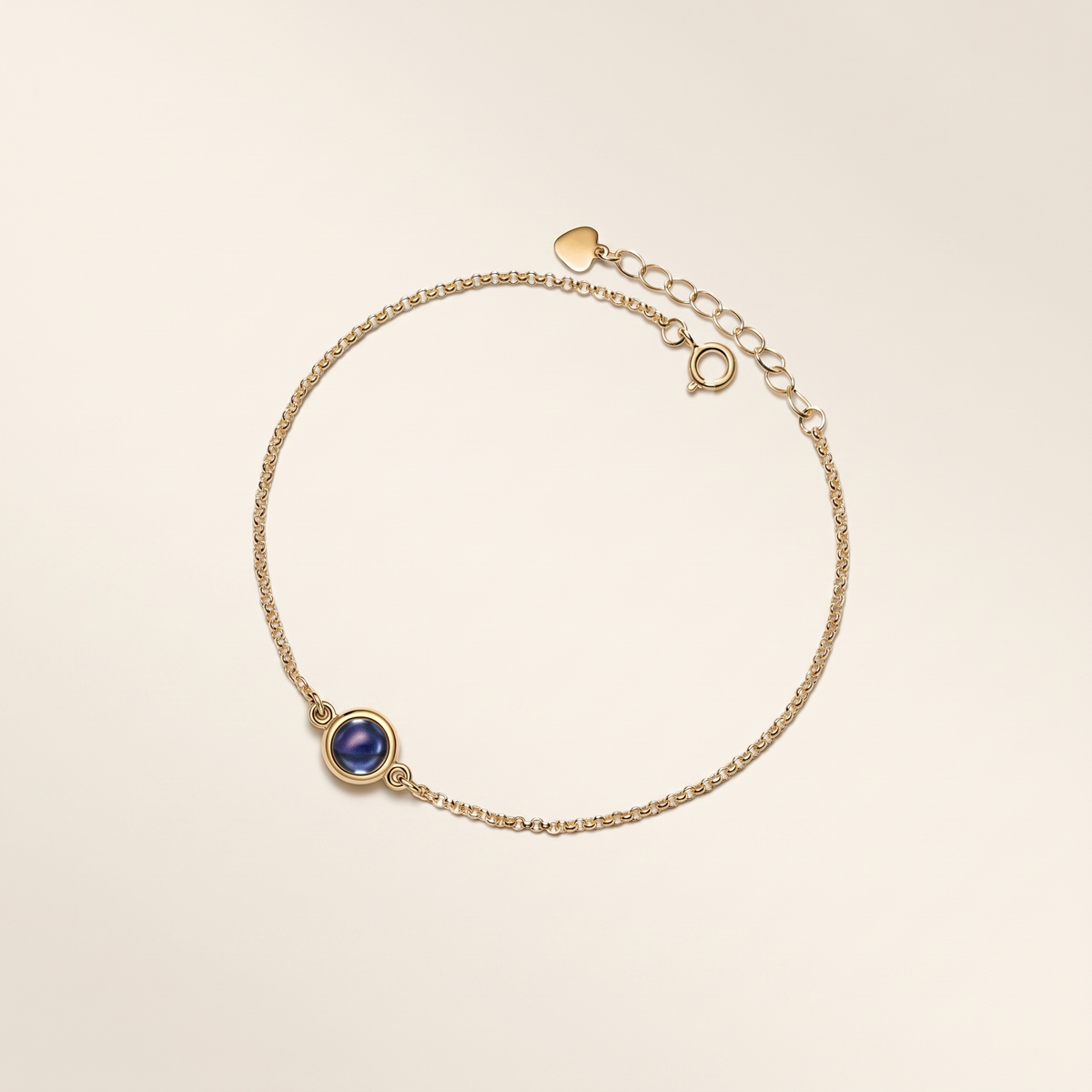 Charming Blue Bubble Chain Bracelet – Albella Jewelry