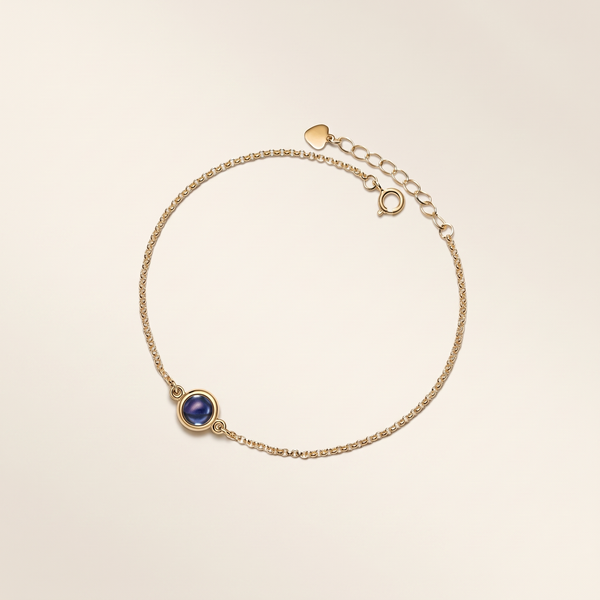 Charming Blue Bubble Chain Bracelet – Albella Jewelry
