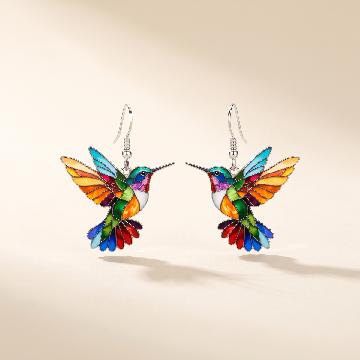 Beautiful Hummingbird Necklace with Bonus Earrings – Albella Jewelry