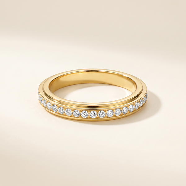Sarahs Slim Fidget Spinning Ring – Albella Jewelry