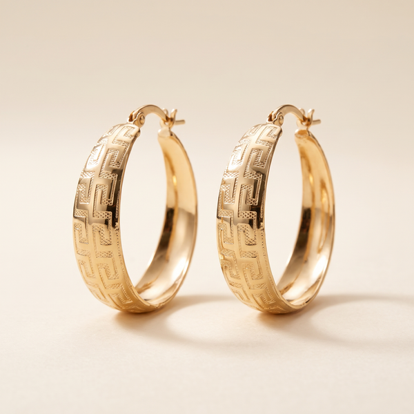Vintage Gold Ethnic Earrings – Albella Jewelry