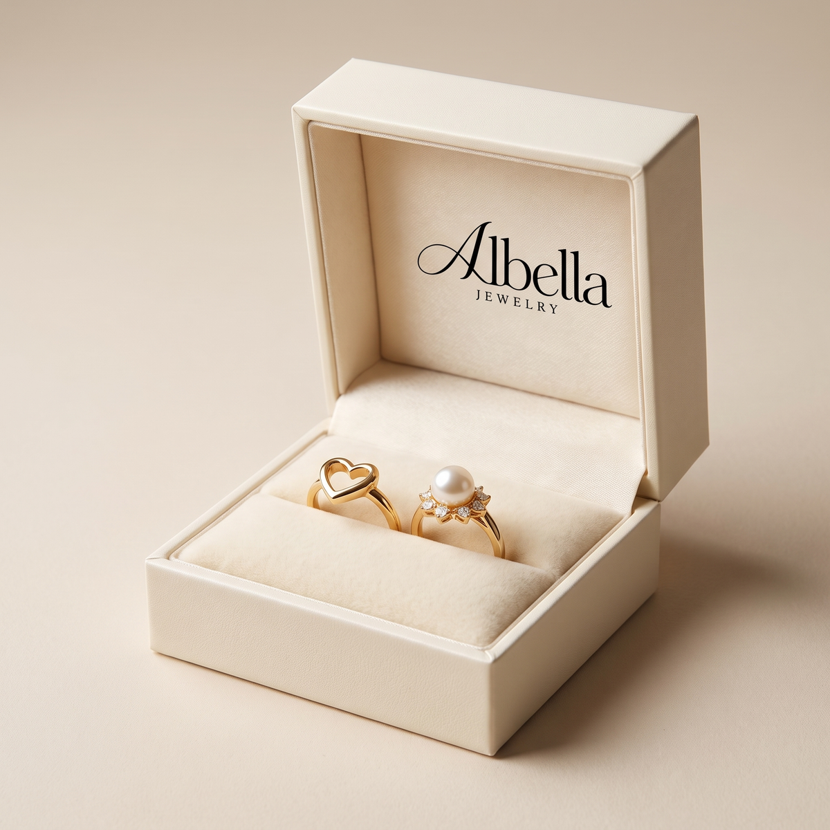 Elegant Jewelry Box in Albella Jewelry gift box