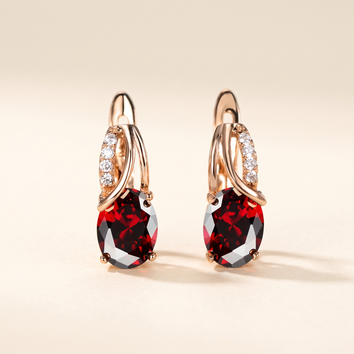Veressa Ruberine Earrings – Albella Jewelry