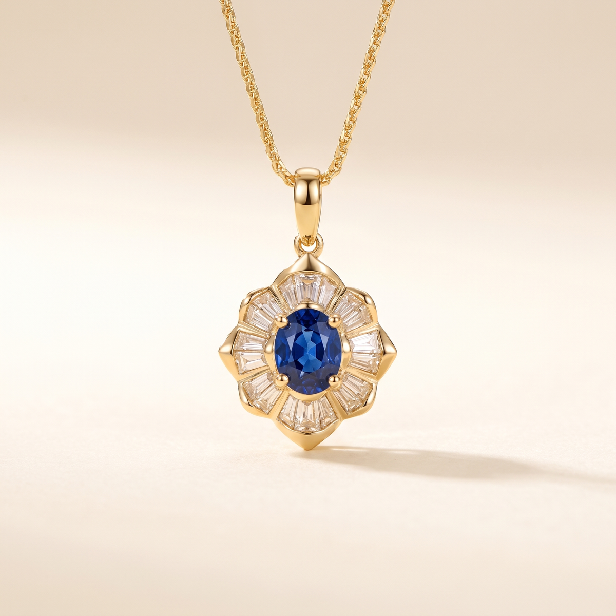 Kavella Sapphire Necklace – Albella Jewelry