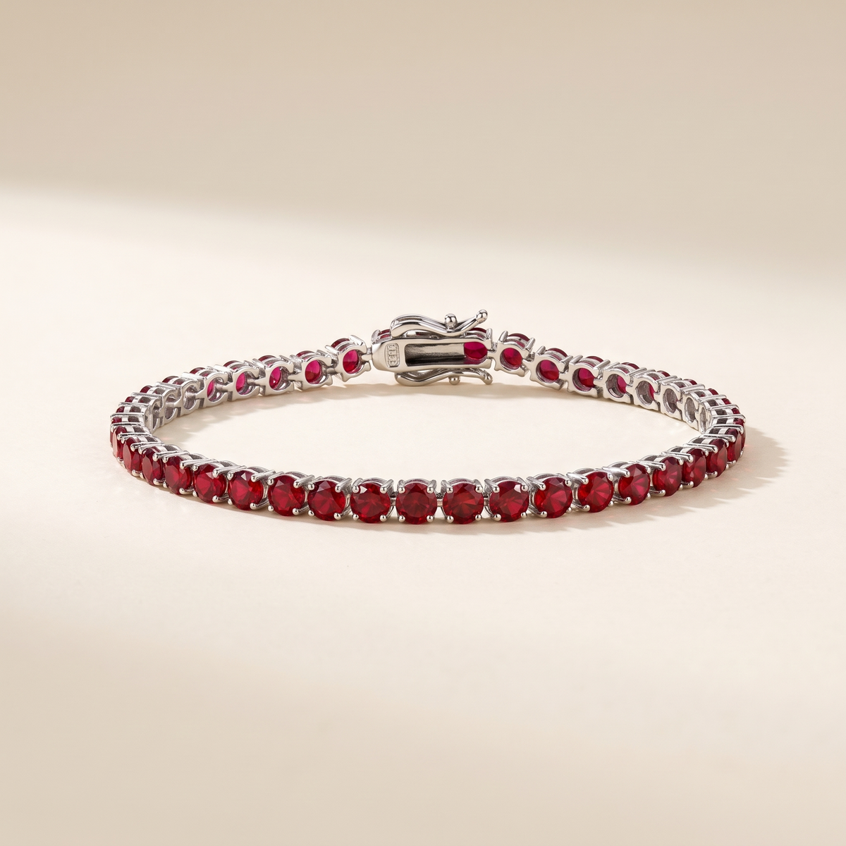 Ruby Tennis Bracelet – Albella Jewelry