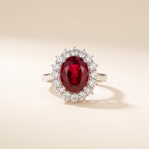 Scarlet Crown Ruby Ring – Albella Jewelry