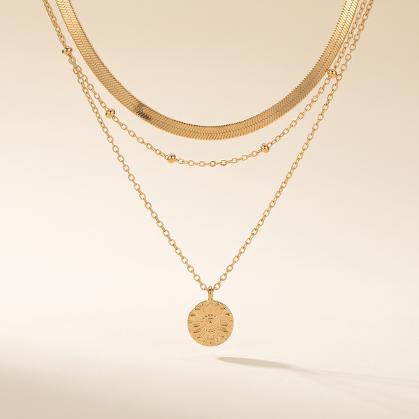 Vintage Golden Plated Necklace – Albella Jewelry
