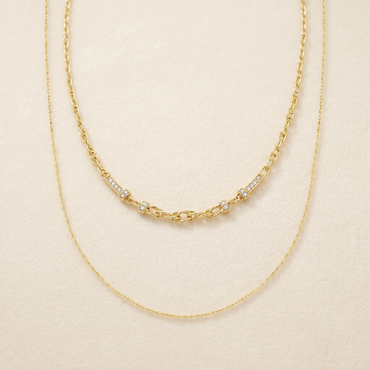 .7mm 14kt Yellow Gold Rope-Chain Necklace – Albella Jewelry