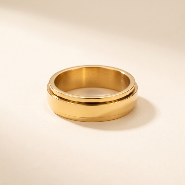 6mm Fidget Spinner Band Ring – Albella Jewelry