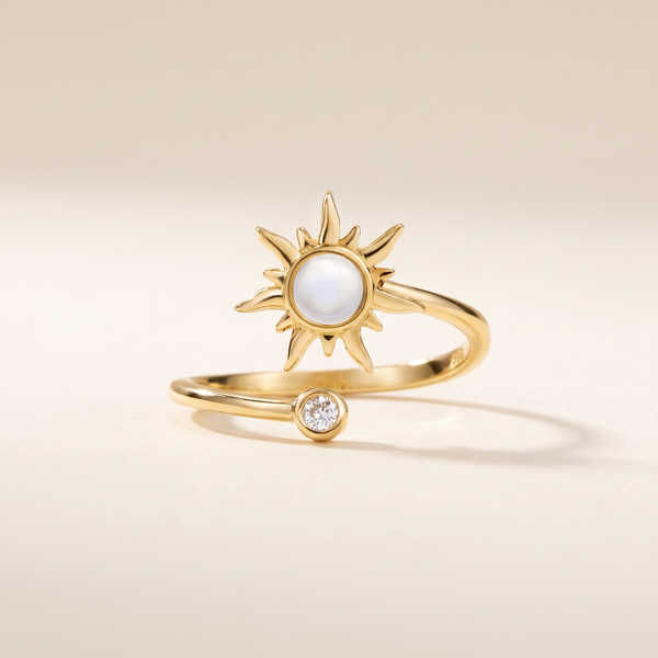 Opal Sun Fidget Spinner Ring – Albella Jewelry