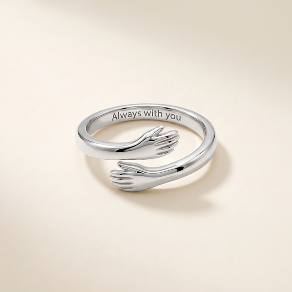 My Precious Granddaughter - Hug Ring – Albella Jewelry