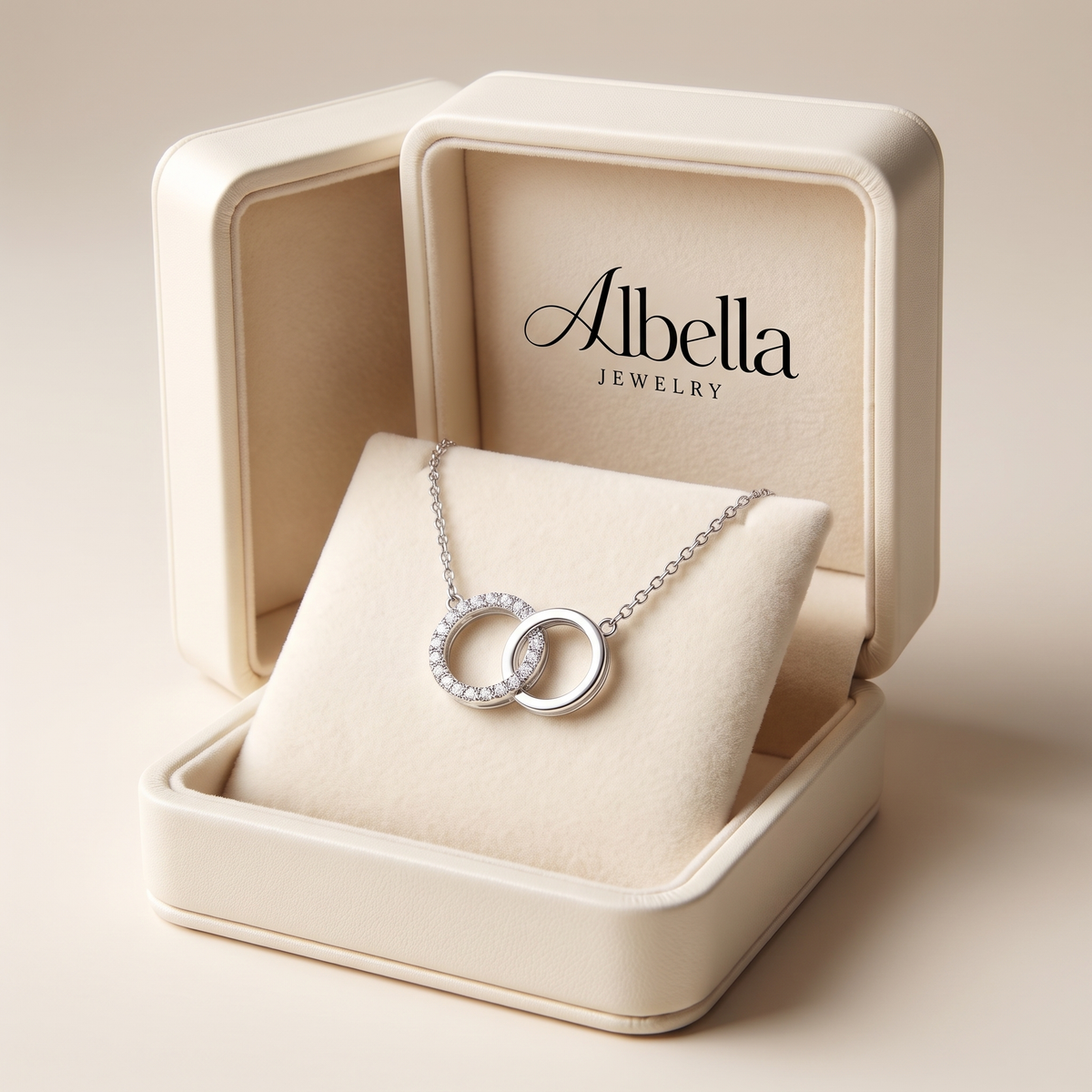 To My Sister - Always Us Necklace in Albella Jewelry gift box