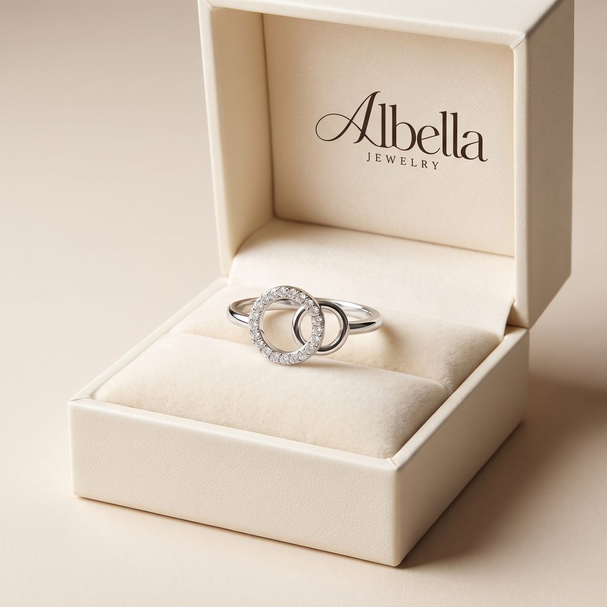 To My Sister - Always Us Ring in Albella Jewelry gift box
