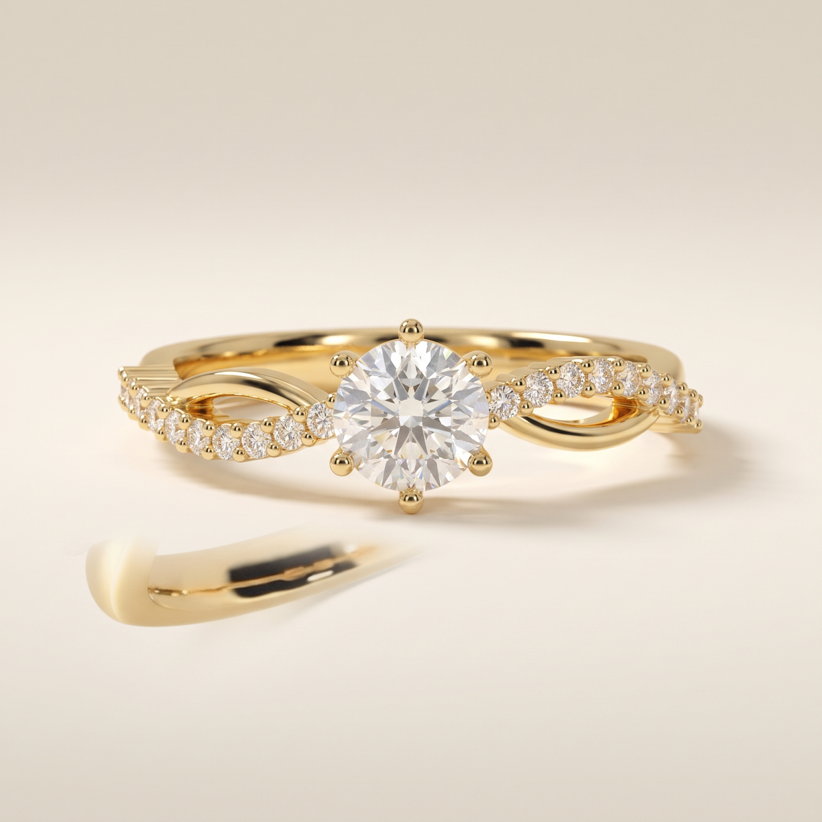 Elegant Eternity Band Ring – Albella Jewelry