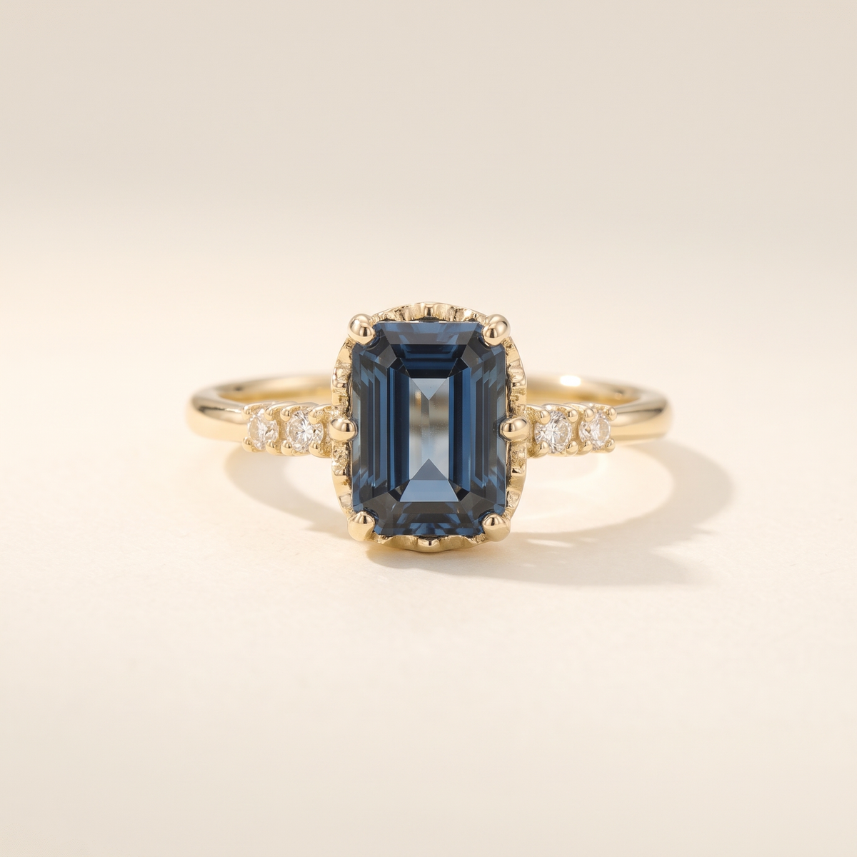 Elegant Sapphire Diamond Ring – Albella Jewelry
