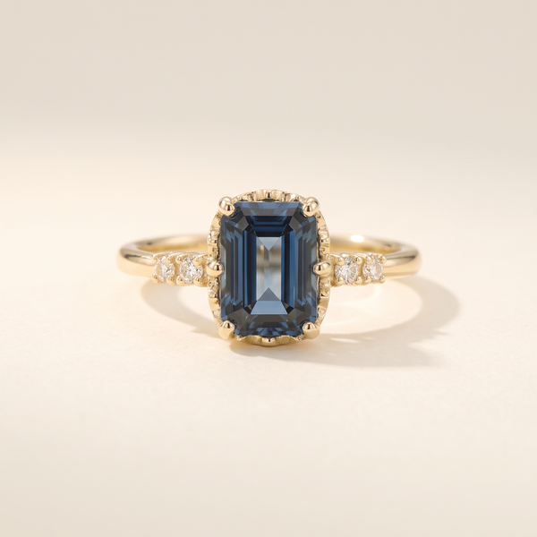 Elegant Sapphire Diamond Ring – Albella Jewelry