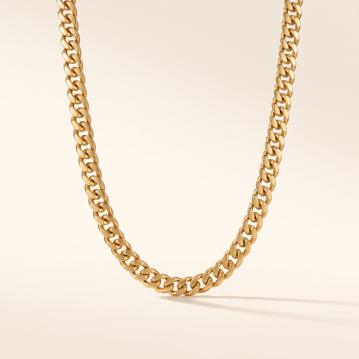 Elegant Chunky Cuban Necklace – Albella Jewelry