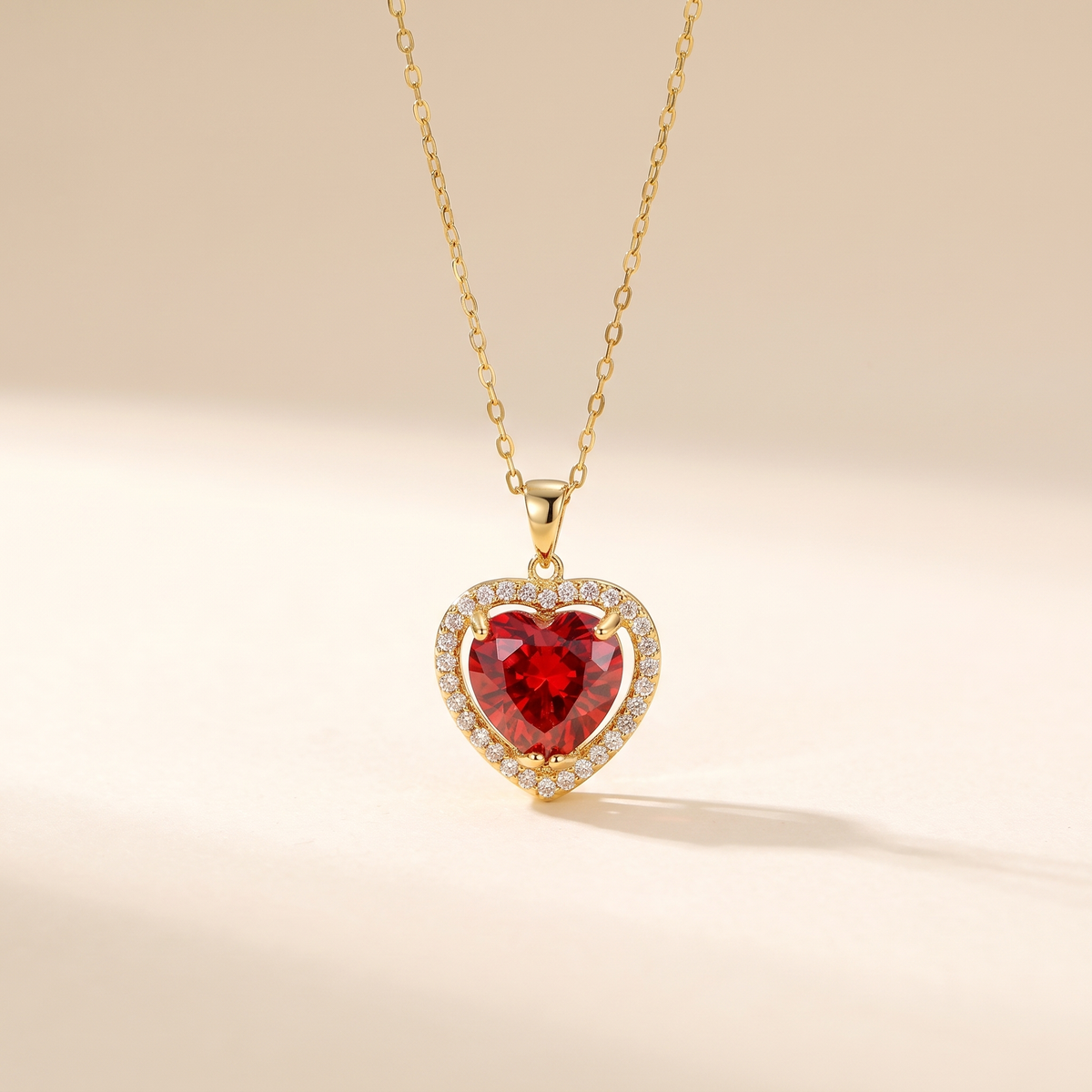 Elegant Gold Pendant Necklace – Albella Jewelry