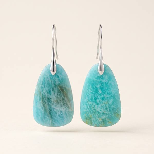 Antique Turquoise Stone Earrings – Albella Jewelry