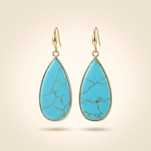 Endless Connection Turquoise Earrings – Albella Jewelry