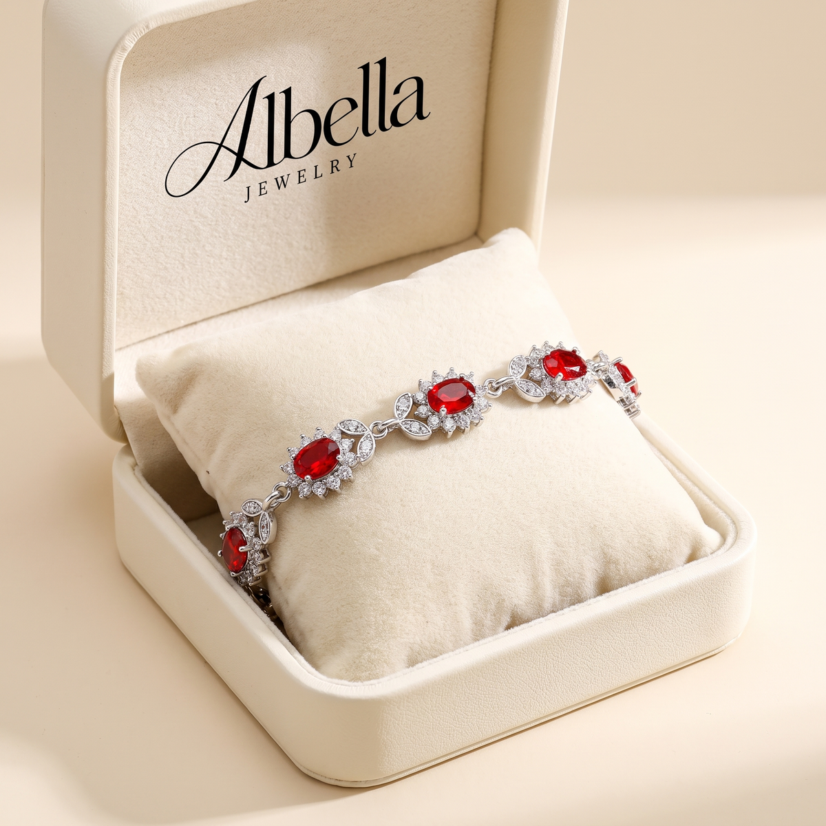 Iridessa Raventhorn Bracelet in Albella Jewelry gift box