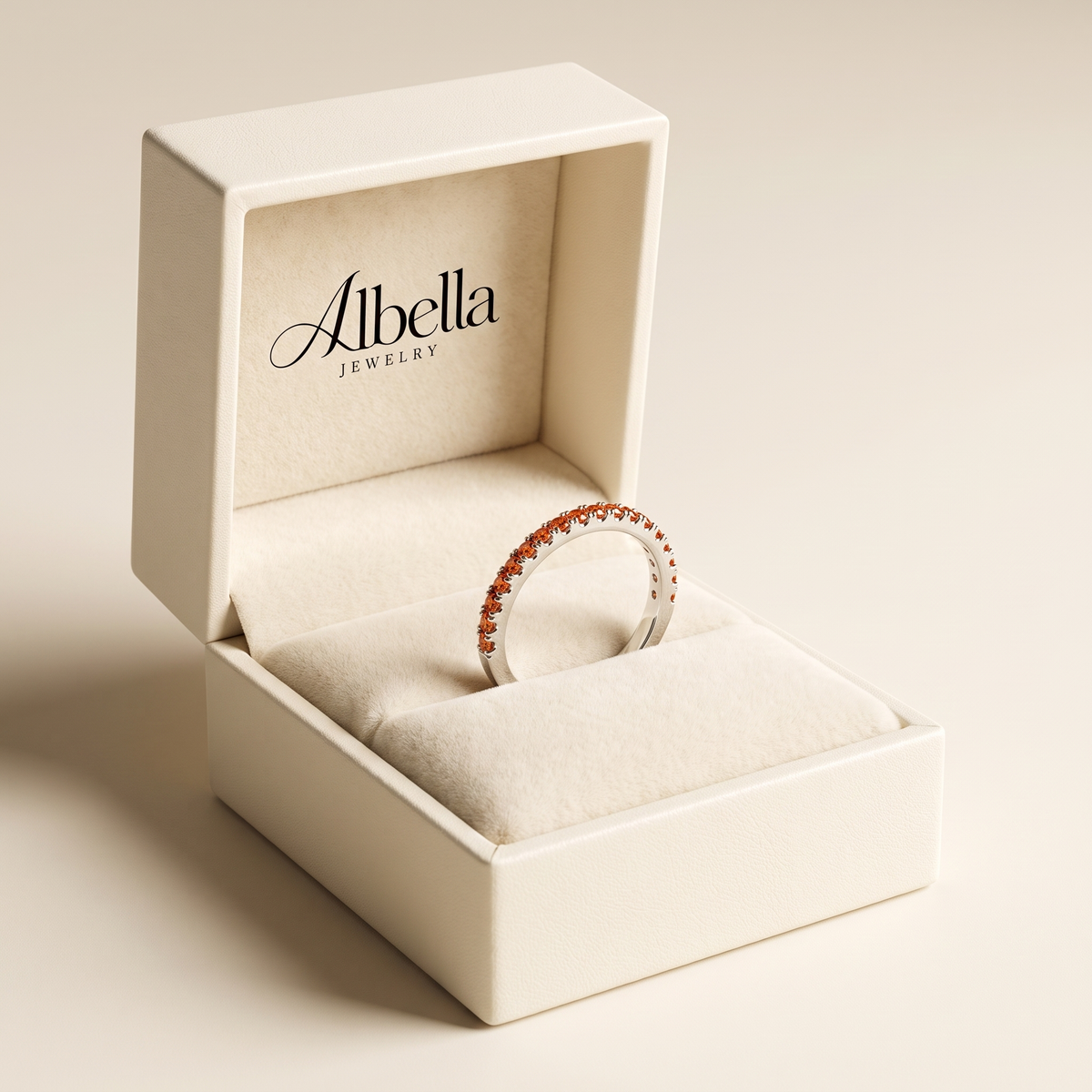 Soraya Rubelis Ring in Albella Jewelry gift box