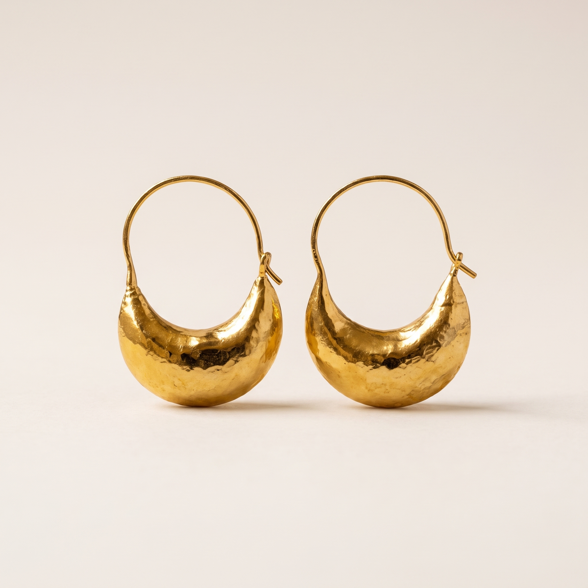 Vintage Golden Basket Earrings – Albella Jewelry