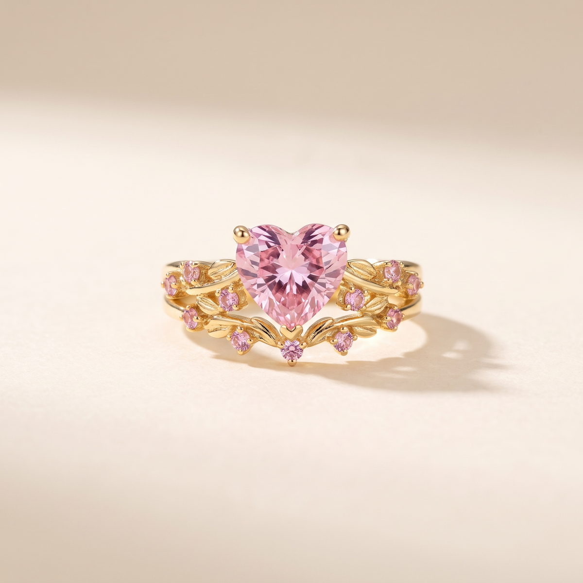 Petalheart Garden Ring Set – Albella Jewelry