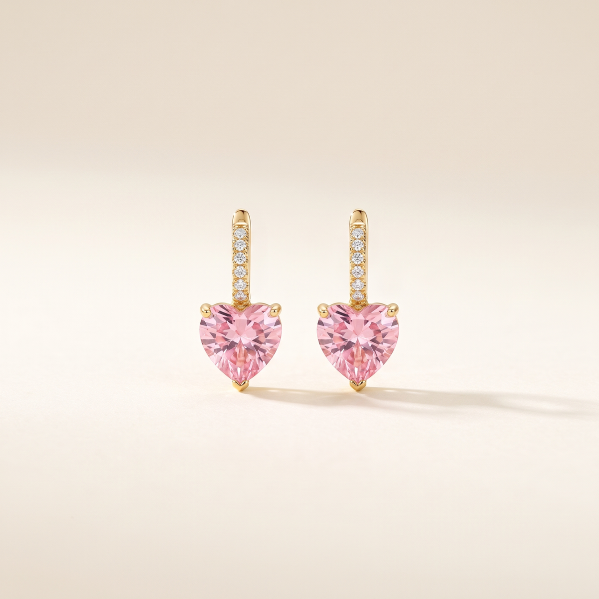 Cupid Glow Huggie Earrings – Albella Jewelry