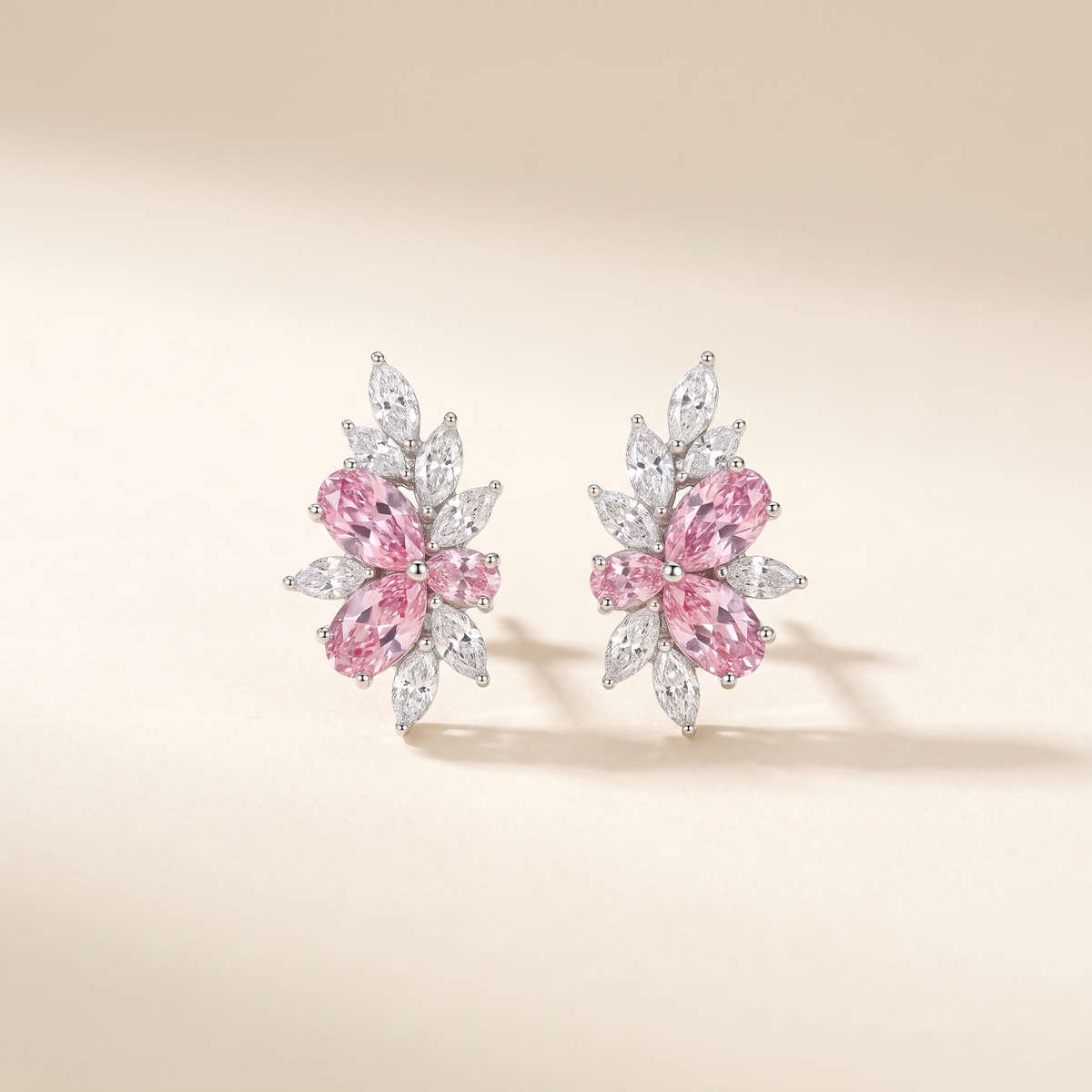 Lyra Blushbloom Earrings – Albella Jewelry