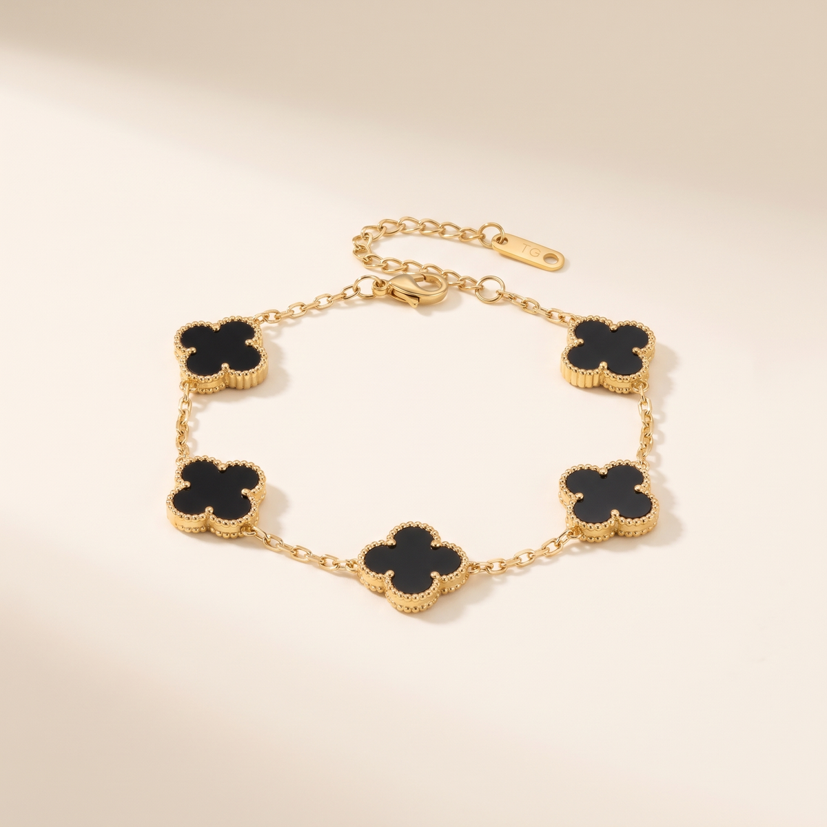 Clover & Tennis Bracelet Stack – Albella Jewelry