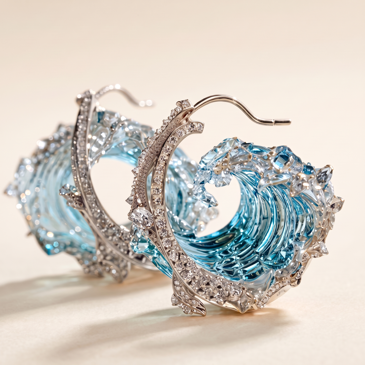 Ocean's Oath Earrings – silver