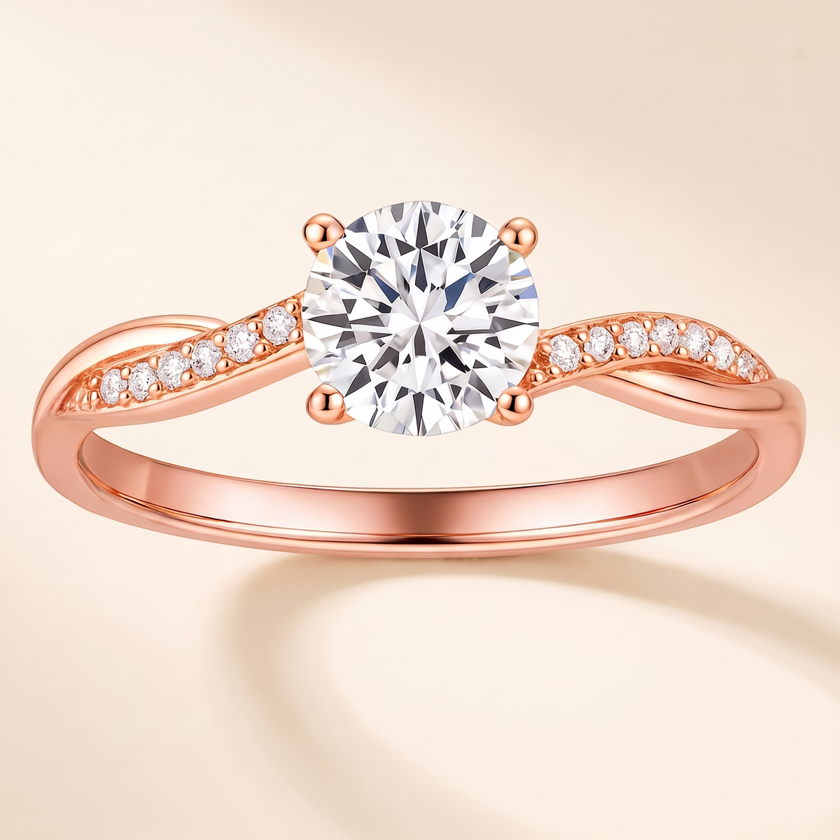 Janes Elegant Gold Ring – rose gold