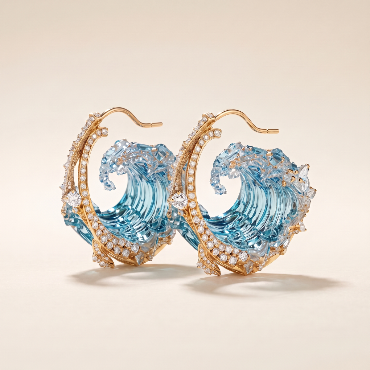 Ocean Spirit Earrings – gold