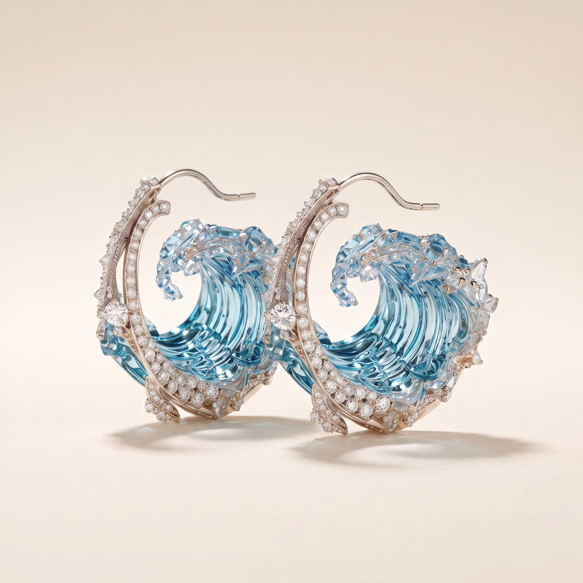 Ocean Spirit Earrings – silver
