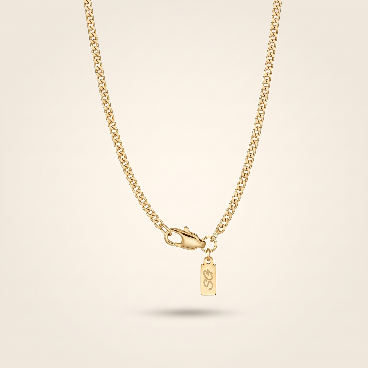 Minimal Chain Stack – gold