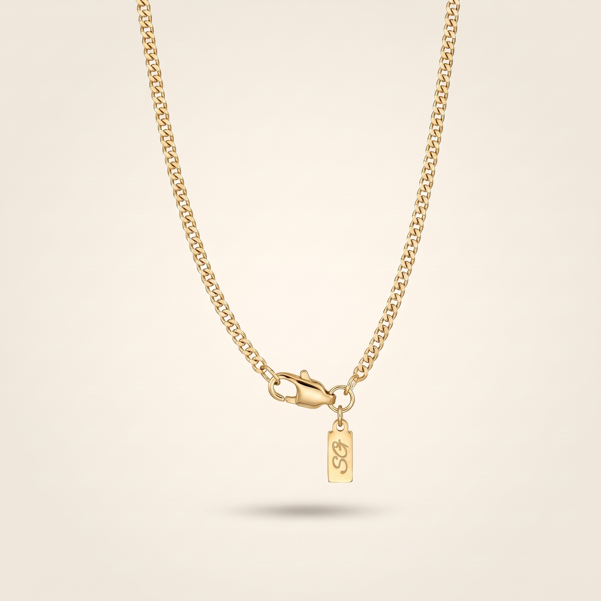 Minimal Chain Stack – gold