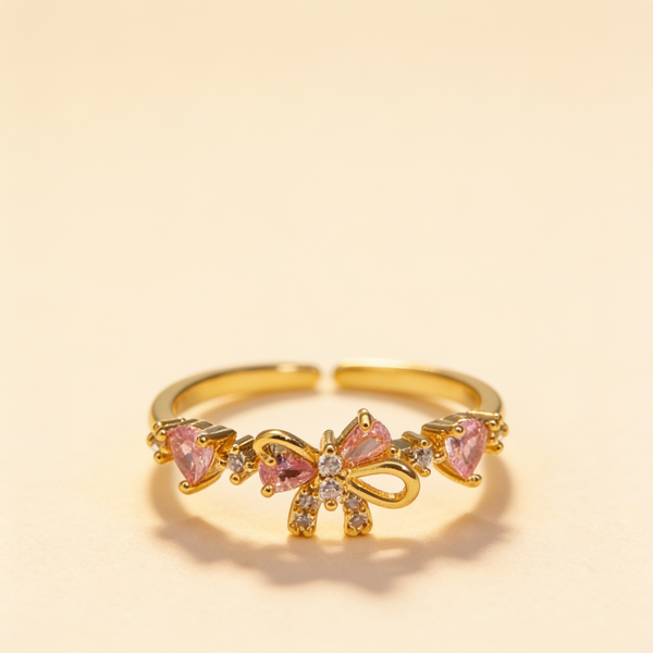 Bow Charm Ring – Albella Jewelry